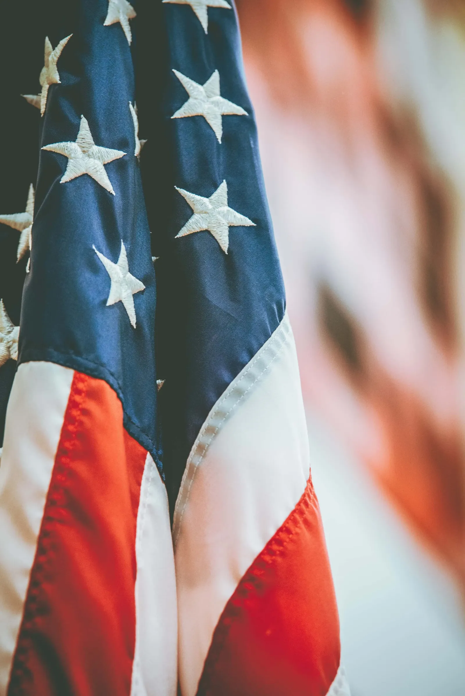 An American flag
