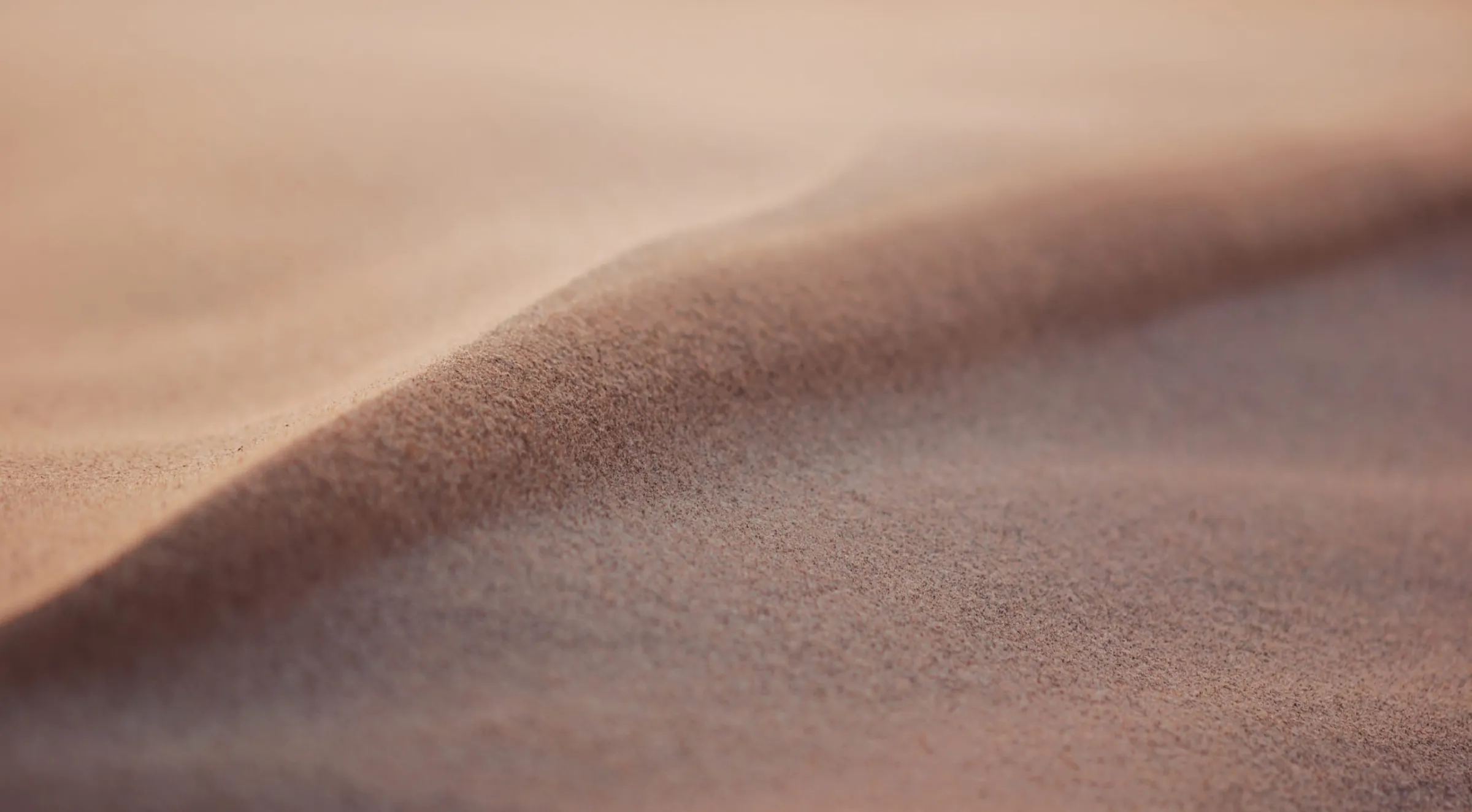 Close-up of a sand dune